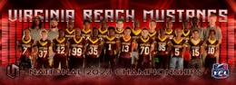 2023 - 063 - VIRGINIA BEACH MUSTANGS - 9u D2 - TEAM PHOTO