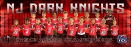 2023 - 024 - NJ DARK KNIGHTS - 7u All-American - TEAM PHOTO