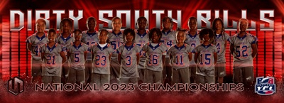 2023 - 017 - DIRTY SOUTH BILLS - 7u All-American - TEAM PHOTO