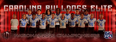 2023 - 003 - CAROLINA BULLDOGS ELITE - 6u All-American - TEAM PHOTO